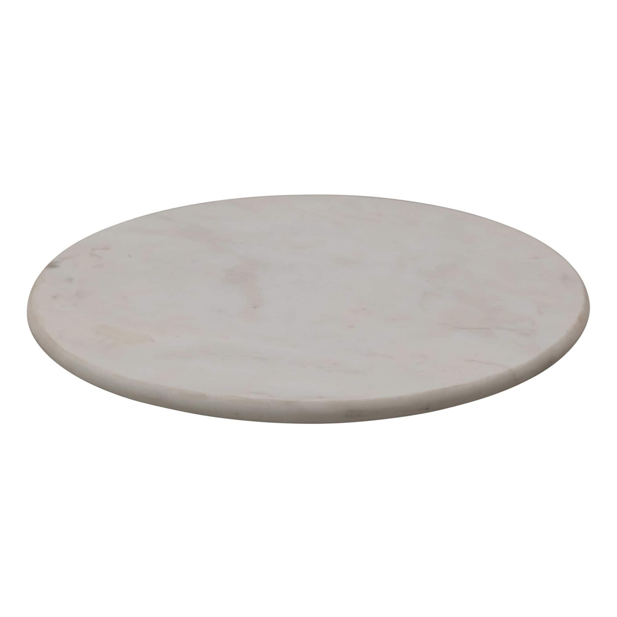 Hello Honey® 14" White Marble Lazy Susan